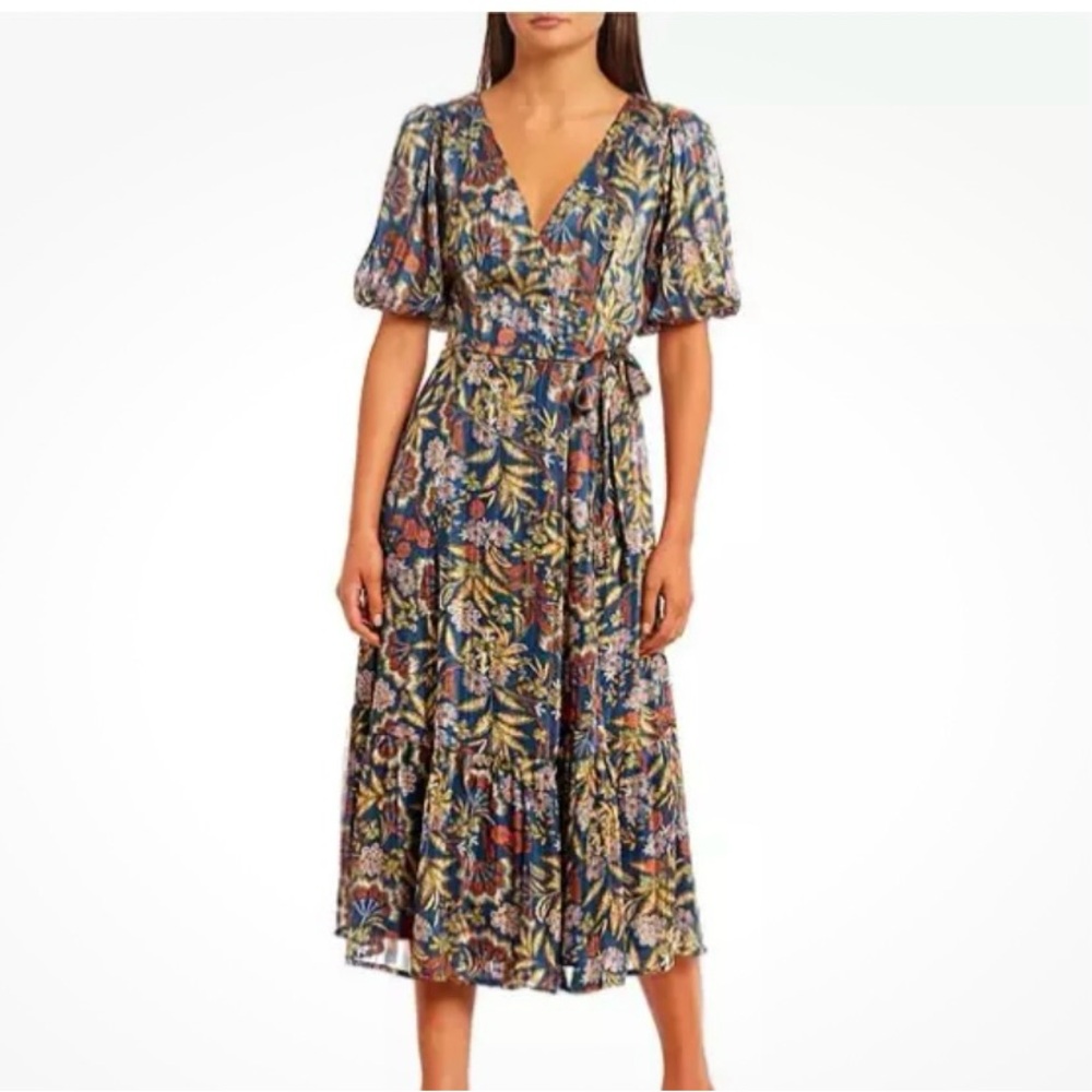 Floral Wrap Dress